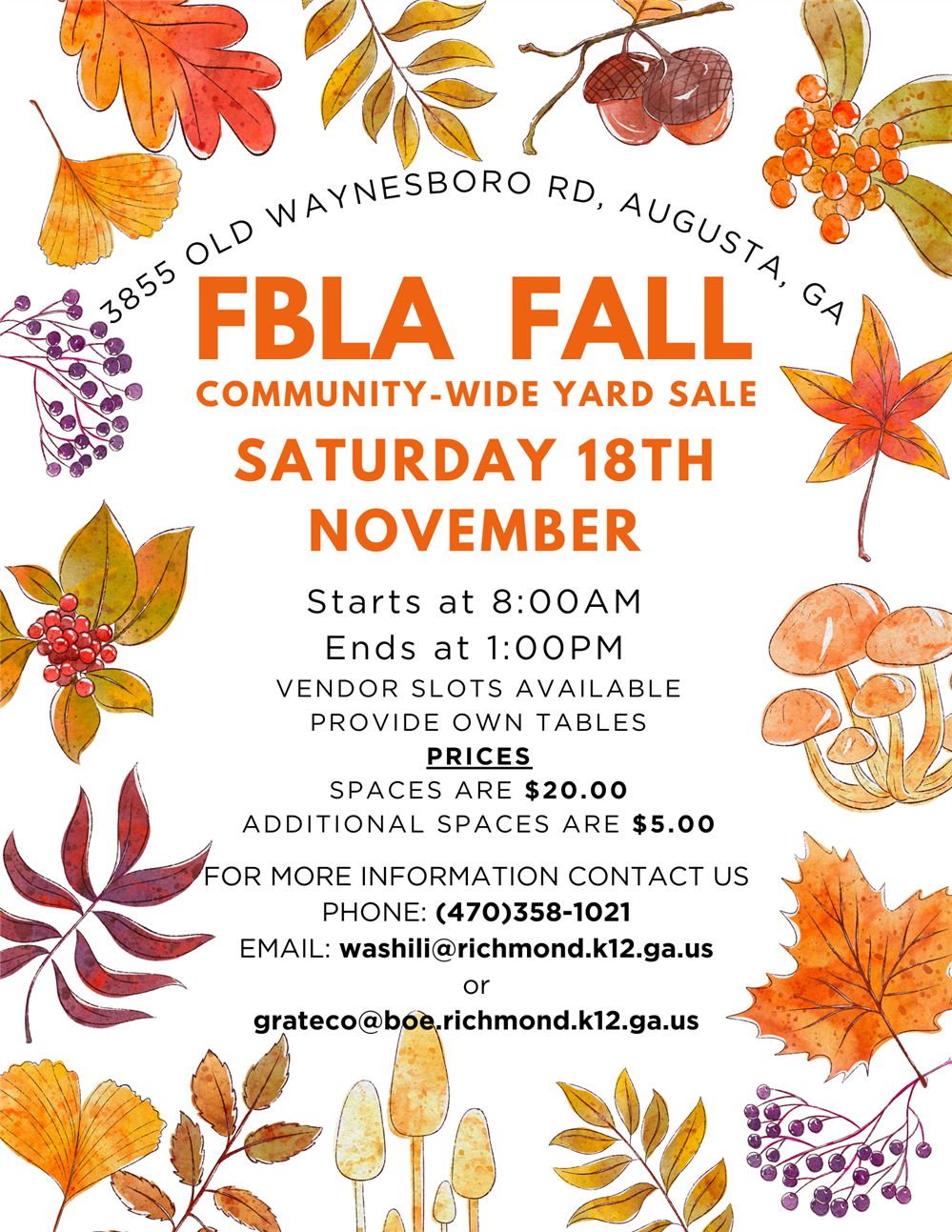 FBLA Fall Event